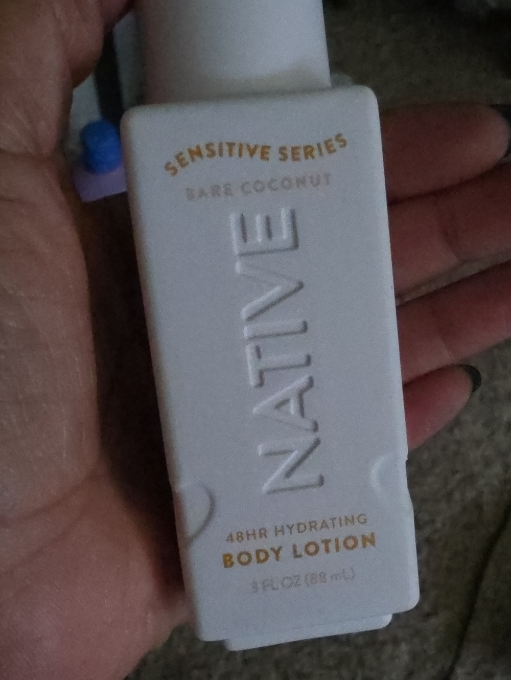 Native Bare Coconut Hydrating Body Lotion 3oz